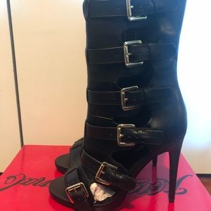 Miss Lola caged heels